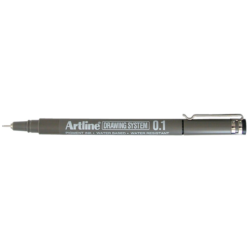 Pen Drawing System 0.1mm Black Artline Ref EK231